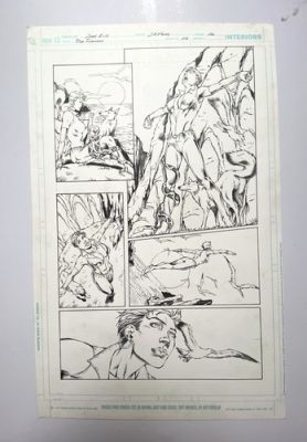 Red Tornado 5 Pg 6 Original Art By Jose Luis And JP Mayer Vixen | eBay US (Buy It Now)