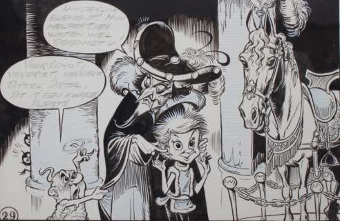 Piet Wijn - Original story strip | Zwiggelaar Auctions