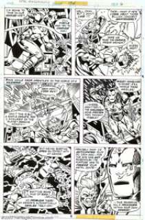 Dave Wenzel and Pablo Marcos - Original Art for The Avengers #174, page 6 (Marvel, 1978). Iron Man is immobilized - | Heritage