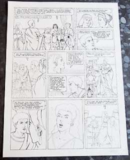 Lenaerts, Eric | Planche originale Ã  la mine de plomb  - Alix raconte  - CléopÃ¢tre  - (2008) | Catawiki