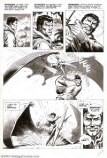 Russ Heath - Original Art for Savage Tales #11, page 49 (Marvel, 1975). From the classic tale "Intruder" - | Heritage