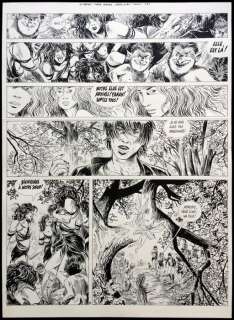 Servais, Jean-Claude | Planche originale  - Déesse blanche, déesse noire  - (2002) | Catawiki