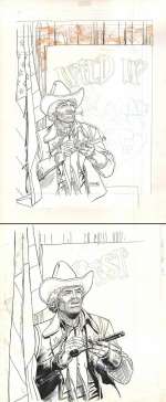 Couverture pour le tome 13 : Le carnaval sauvage, de la série Comanche par Michel ROUGE