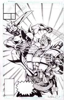 Karl Kerschl | New Mutants (Wolverine & Cable) Issue 93 Page Cover | Got Super Powers?