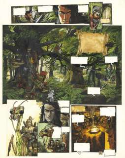 Lot 149 - OLIVIER LEDROIT CHRONIQUES DE LA LUNE NOIRE La marque des Démons (T.3), Zenda 1991...