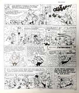 GREG Michel  - Achille Talon  - Gag en deux planches Pas si fiste !, publié dans le [...] | Vermot et Associés