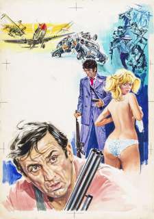 Maro (Otello Mauro Innocenti) - "Il bikini di diamanti (Fantasia Among the Squares)", 1971 | Urania Casa d’Aste