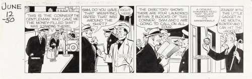 Gould Chester - "Dick Tracy - A heady statement", 1950 | Urania Casa d’Aste