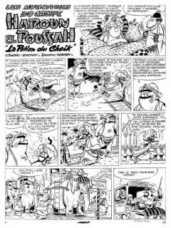 Tabary Jean. (Né En 1930) | TABARY Jean. Â« Iznogoud Â». Encre de Chine noire pour la première planc | Tessier Sarrou