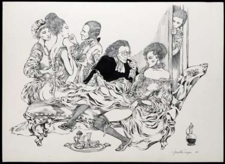 Crepax, Guido | Dessin original  - Scène érotique  - (1982) | Catawiki