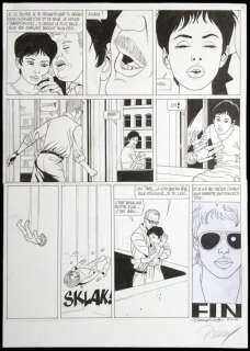Renaud | Planche originale  - Planche de fin  - Jessica Blandy T24  - (2005) | Catawiki