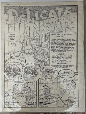 Boy Commandos #18 Delicate David DC Comics Title Splash h19.5" x w14.5" | eBay US (Buy It Now)