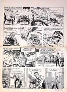 Fred Funcken - Planche originale - Doc Silver - Planche n° 26 parue dans Tintin n° [...] | Arthema Auction