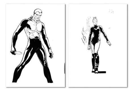 295: Stefano Babini Diabolik e Eva a Riccione