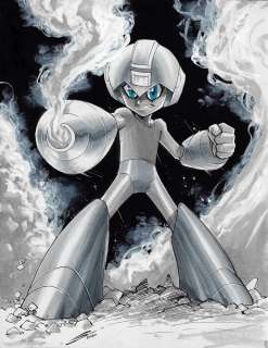 Gerardo Sandoval - Megaman Fan Art Challenge Illustration