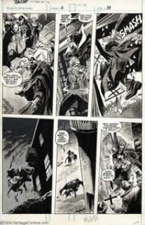 Gene Colan and Tom Palmer - Original Art for Tomb of Dracula Magazine # 4, page 33 (Marvel, 1980). The condition - | Heritage