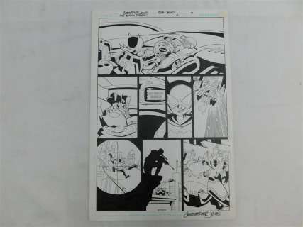 Original Comic Art The Batman Strikes | Bodnars Auction