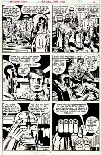 Jack Kirby, Mike Royer | Machine Man #9 P 2 (Machine Man in Every Panel Showing Off His New Gadgets!) 1978 | Romitaman