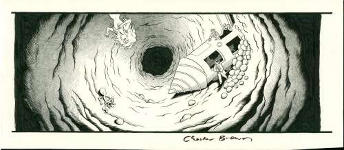 Chester Brown | Ed the Happy Clown -Unpublished Wrap Around Cover!!! (2006) Issue 6 | Scott Eder