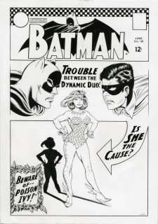 Michael Bair | Michael Bair Batman 188 Cover Recreation (First Poison Ivy) | Big Wow Art