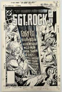 1982 Sgt. Rock #363 Cover Art, Joe Kubert | Weiss Auctions
