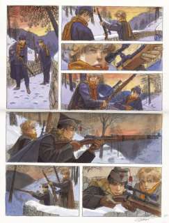 Gibrat | JEAN-PIERRE GIBRAT MATTÉO Cinquième époque (T.5), Futuropolis 2019 Planche originale... | Daniel Maghen Enchères