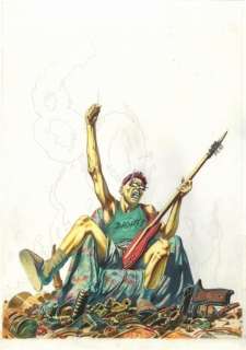 Lot #344 | Liberatore. Projet de couverture original | BDEnchères