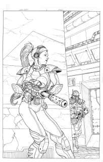 Andrés Guinaldo | Starcraft: Nova - The Keep, cover | Spanish Inq