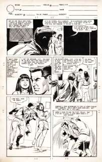 Dick Giordano | Sarge Steel Pg. 3 From Judomaster #95 By Dick Giordano | ComicArtFans Classifieds