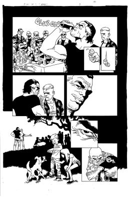Eduardo Risso | 100 Bullets (U.S anger) issue 3, page 10 | NRisso Art