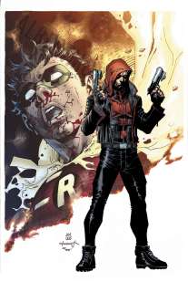 Alex Sinclair, Jim Lee - Red Hood Issue 1 Page Cover