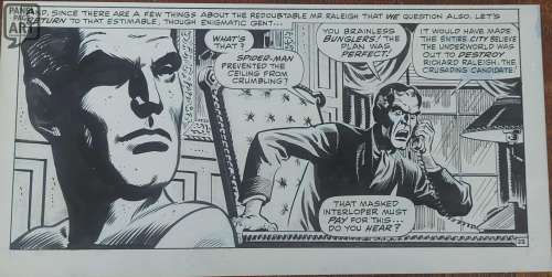 John Romita Sr | Spectacular Spider-Man Magazine Partial | Panel Page Art