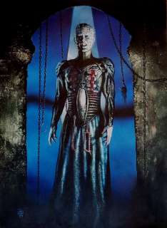 John Bolton - Lclive Barker‘s Hellraiser Early Huge Fully Painted Cover (Pinheadi in All His Horrific Glory!) 1990