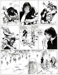 Rosinski | Thorgal, Les Archers, planche originale Ã  l’encre de… | Septimus