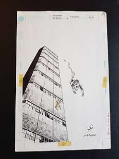 Sal Velluto  - Original Cover Art Page - Firebrand #9 - Cover - (1996) 