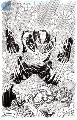 Steve Skroce | Ultimate Wolverine Issue 1 Page Cover | Felix Comic Art