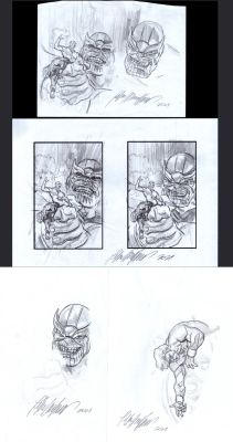 Felipe Massafera | Silver Surfer: Rebirth #1 (6 Detailed Cover Prelims For 1St Issue Cover!) | Romitaman