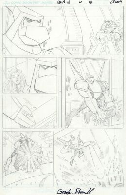 Gordon Purcell | Ben 10 Issue 4 Page 18 | Catskill Comics