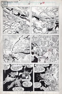 Al Milgrom | Thor Annual 14 Page 10 | Panel Page Art