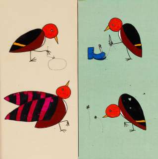 Bohdan Butenko (1931 - 2019) | Bohdan Butenko | "Czterdzieści szczygłów" - ilustracja, 1968 | Desa Unicum