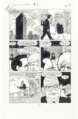 Kyle Baker | Damage Control Issue 1 Page 11 | Albert Moy