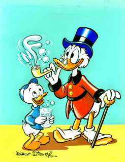 DISNEY Picsou fait des bulles Couverture du Journal de Mickey 406 édité par [...] | Vermot et Associés