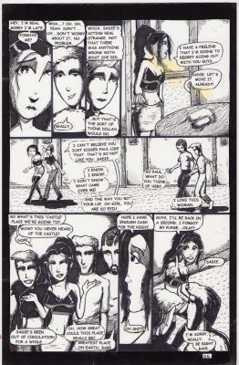 Brien Cardello | Rival #1 Pg. 6 - Coa Included Issue 1 Page 6 | Anthony’s Comic Book Art