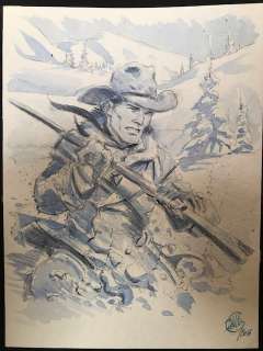 De Vita, Giulio - Tex Willer originele aquarel (2017) | Catawiki