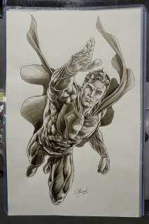 Will Conrad - Superman 11x17 Original Art