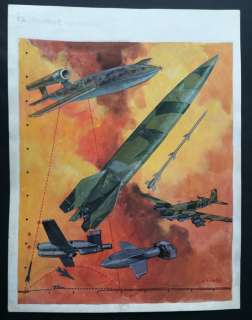 Funcken, Liliane et Fred - Illustration originale Ã  la gouache (p.97) - L’uniforme et les armes des soldats de la guerre 1939-1945 T.3 - (1974) | Catawiki