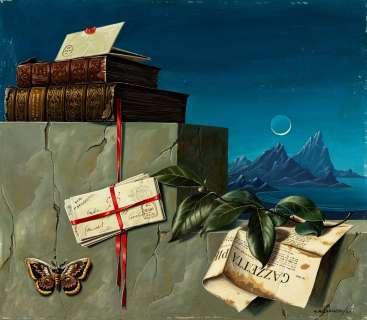 Accornero Vittorio - "Notturno", 1960 | Urania Casa d’Aste