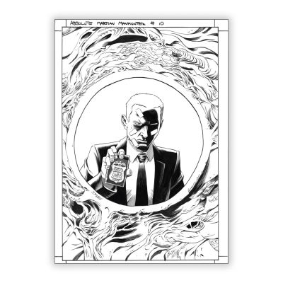 Declan Shalvey | Absolute Martian Manhunter : Issue 10 Cover Art | Declan Shalvey