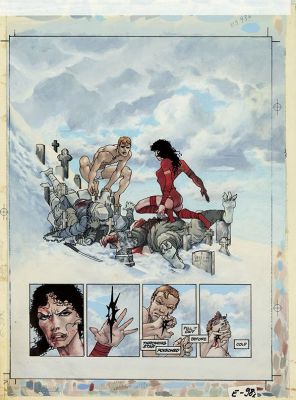 Lynn Varley - Elektra Lives Again Graphic Novel Page 31