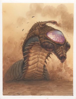 Den Beauvais | Geyser Guardians Tcg Fantasy Card Game | TDArt